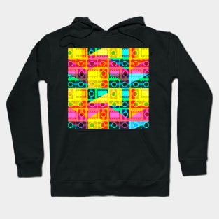 Bright camera pattern Hoodie